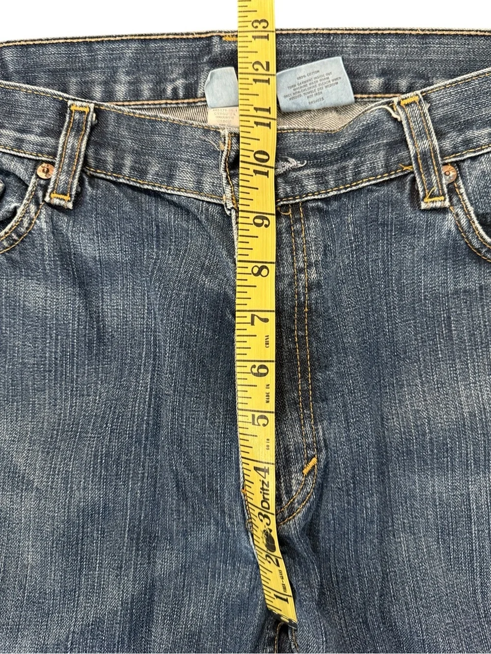 Vintage Y2K Banana Republic 078 Straight Leg Jeans 35x34 Fits 35x33 2004